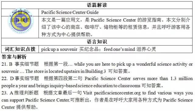 合肥七中老師解讀2017年高考全國Ⅰ卷英語試卷評析(圖5)