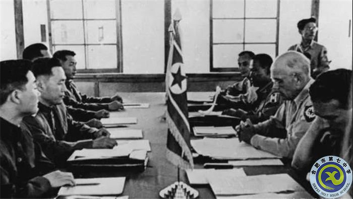 △1953年7月27日，朝鮮停戰(zhàn)協(xié)定簽字儀式在開城板門店舉行.jpg